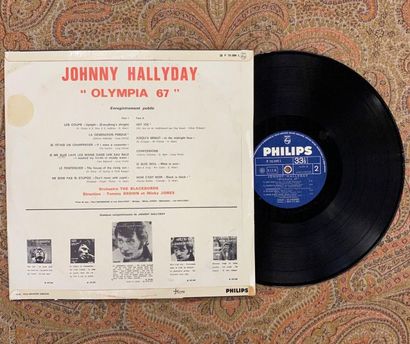 Johnny HALLYDAY 1 x Lp - Johnny Hallyday "Olympia 67"

P70399L, Philips, Blue Label

VG+;...