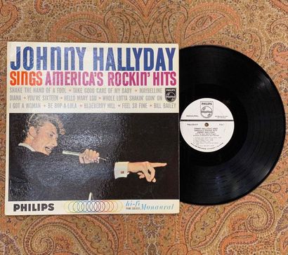 Johnny HALLYDAY 1 x Lp - Johnny Hallyday "sings America's rockin' hits"

PHM200019,...