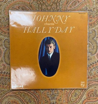 Johnny HALLYDAY 1 disque 33 T - Johnny Hallyday "Johnny chante Hallyday" - pochette...