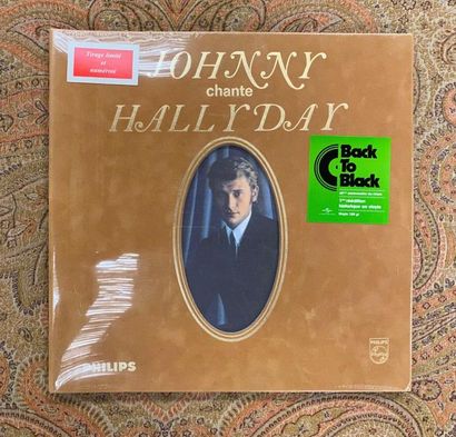 Johnny HALLYDAY 1 x Lp - Johnny Hallyday "Johnny chante Hallyday" - die cut velvet...