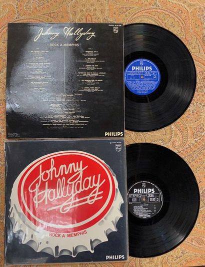 Johnny HALLYDAY 3 x Lps - Johnny Hallyday "Rock à Memphis"

1 x French Pressing;...