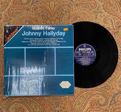 Johnny HALLYDAY 1 disque 33 T - Johnny Hallyday "Quanto t'amo"

9279052, Philips

Pressage...