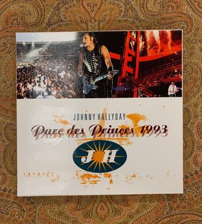 Johnny HALLYDAY 1 x box (Lps) - Johnny Hallyday "Parc des Princes 93" - Black vinyles...