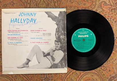 Johnny HALLYDAY 1 disque 25 cm - Johnny Hallyday "Hallyday", pochette feuillages

B76534,...