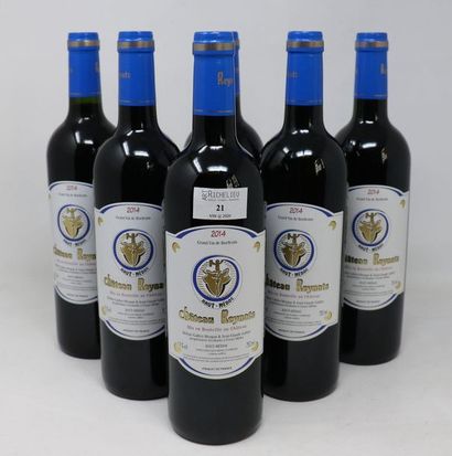 BORDEAUX Six (6) bottles - Château Reynats, 2014, Haut Medoc
