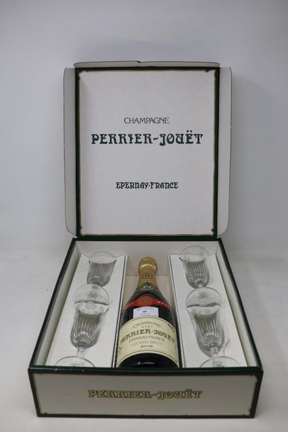 Champagne - Jura - Savoie Coffret Perrier-Jouet comprenant 1 bouteille de Champagne...