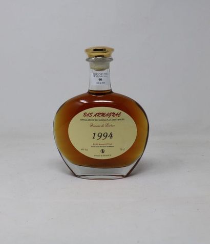 Alcools - Aperitifs…. Une (1) bouteille - Bas Armagnac, 1994, Domaine Barbon (Bernard...