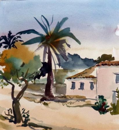 null Guy TOSO (born in 1949)

Tree at Altéa, 1990

Watercolor on paper, signed, dated...