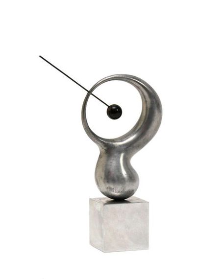null Léon-Arthur TUTUNDJIAN (1905-1968)

"Shape and Sphere"

Proof in cast aluminium...