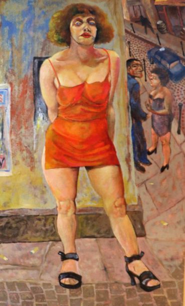 null Sergio VALADEZ ESTRADA (born in 1943)

"Rue Saint-Denis"

Acrylic and oil on...
