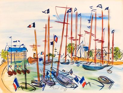 null In the taste of Raoul DUFY (1877-1953)

Sailboats and Racecourse

Two reproductions...