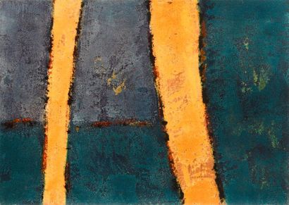 null Claude LEPOITEVIN (born in 1936)

Yellow and blue

Acrylic on canvas, signed...