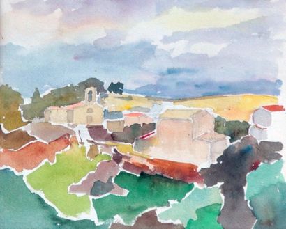 null Jean MERCIER (20th century)

"The village"

Watercolour

Sight: 23,5 x 30,5...