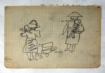null Jean POUGNY (1892-1956)

Scènes de la vie quotidienne

Crayon sur papier sur...