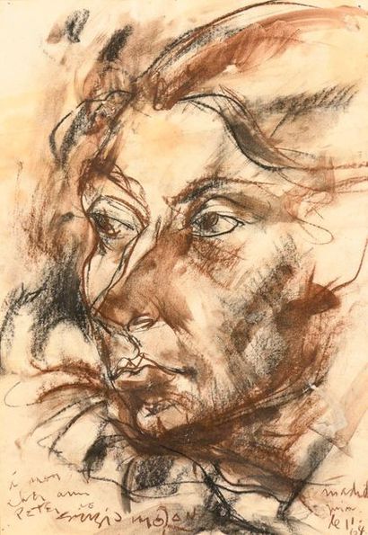 null School of the 20th century

Portrait of a woman

Charcoal and pastel, poorly...