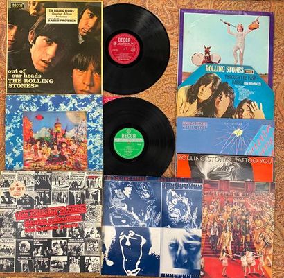 Pop 70's 8 disques 33 T et 1 coffret 33 T- The Rolling Stones

VG à EX; VG à EX