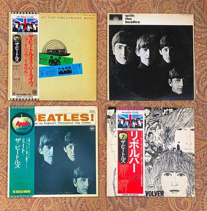 The Beatles & Co 4 x LPs - The Beatles

Japanese Pressings, certains with Obi

VG;...