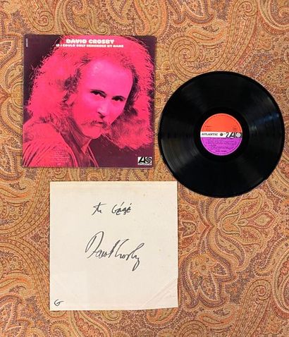 Pop 70's 1 x Lp - David Crosby "If I could only remember my name"

Original French...