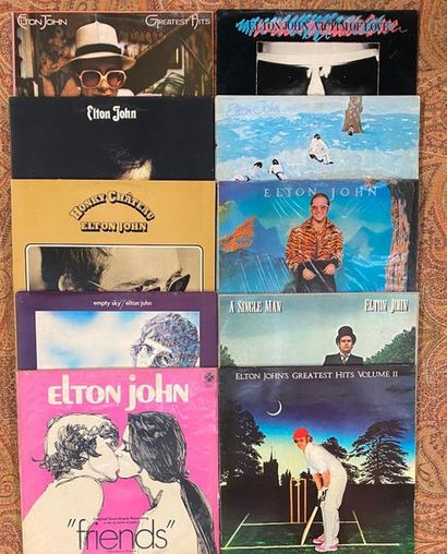Pop 70's 10 disques 33 T - Elton John

VG+ à EX; VG à EX
