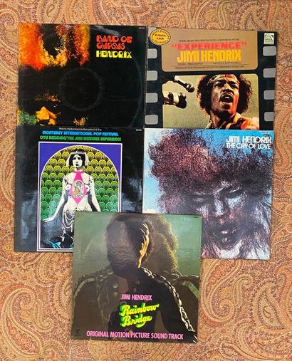 Pop 70's 5 disques 33 T - Jimi Hendrix

Pressages français

VG à VG+; VG à VG+