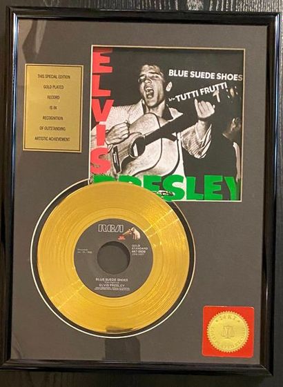 ELVIS PRESLEY 1 disque edition spéciale style disque d'or - Elvis Presley

Edition...