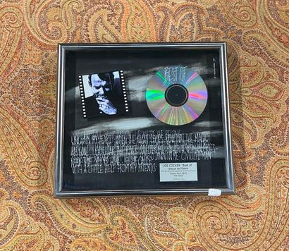 JOE COCKER 1 disque de platine - Joe Cocker "Best of" 

1993

Pour plus de 300 000...