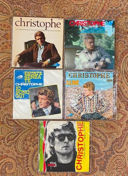 Christophe 5 disques 45 T/Ep - Christophe

pressages français et étrangers

VG+ à...