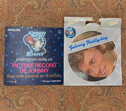 Johnny HALLYDAY 1 Picture disc 33 T - Johnny Hallyday "Johnny 20 years old"

9130003,...
