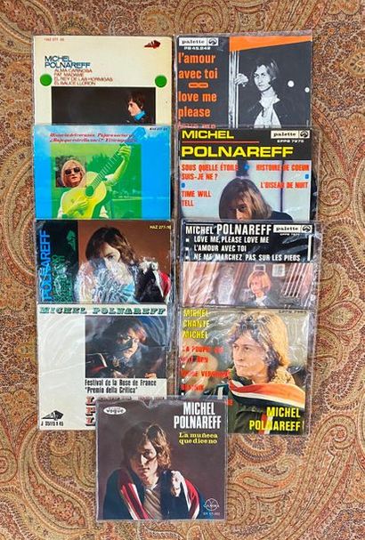 Michel Polnareff 9 discs 45 T/Ep - Michel Polnareff

Foreign presses

VG+ to EX;...