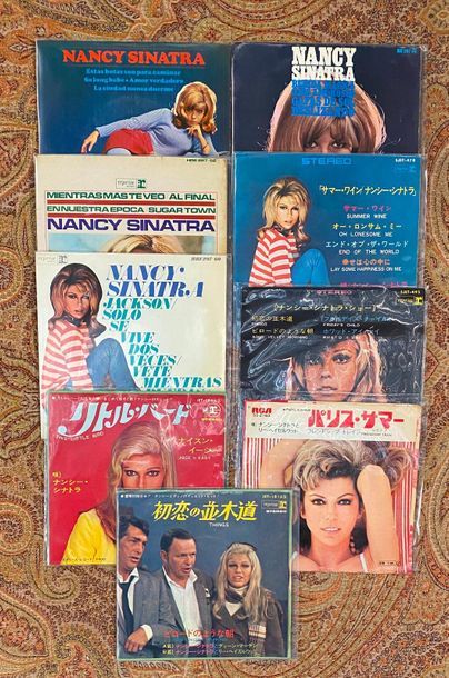 NANCY SINATRA 9 disques 45 T/Ep - Nancy Sinatra

Pressages étrangers (Espagne/Japon)

VG+...