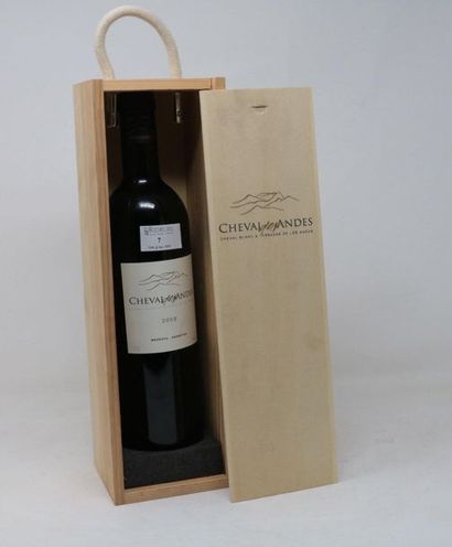 VINS ETRANGERS Une (1) bouteille - Cheval des Andes, 2003, Argentine

CBO