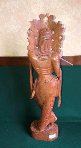 null Sculpture en bois "Musicienne asiatique"

Travail moderne. 

H. : 62 cm