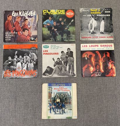 Rock 60's Sept disques Ep - Twist/Yéyé

VG à EX; VG+ à EX