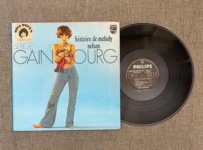 Serge GAINSBOURG Un disque 33T - Serge Gainsbourg "Histoire de Melody Nelson"

VG+;...