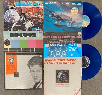Disco/Synthé Sept disques maxi 45T/33T - Space Disco/Electro

VG à EX; VG à NM