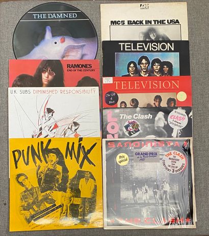 ROCK Neuf disques 33T- Punk Rock américain et anglais

Pressages originaux

dont...