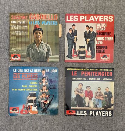 Rock 60's Quatre disques Ep - Les Players

dont 1 x signé

VG à EX; VG à EX