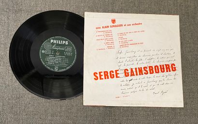 Serge GAINSBOURG A 25 cm record - Serge Gainsbourg "Le chant à la Une" (Singing in...