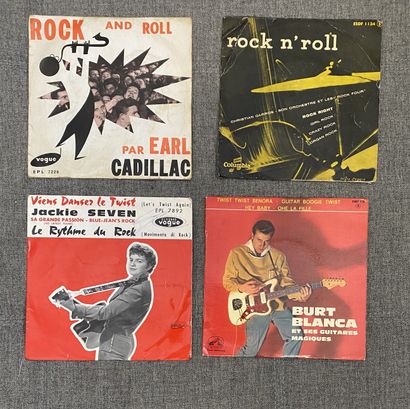 Rock & Roll Quatre disques Ep - Rock & Roll 

G à VG+; G à VG+