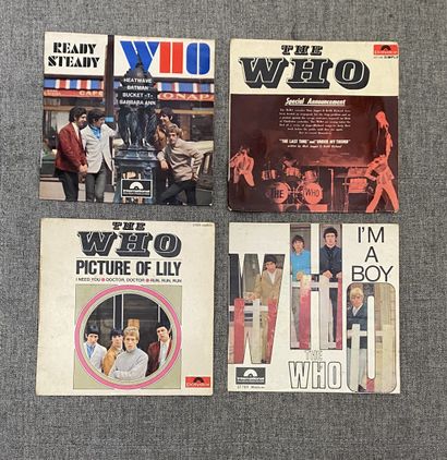 Pop Rock 60's/70's Quatre disques Ep - The Who

VG à EX; VG à EX
