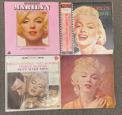 SEXY Quatre disques 33T - Marilyn Monroe

dont un pressage japonais (avec Obi) et...