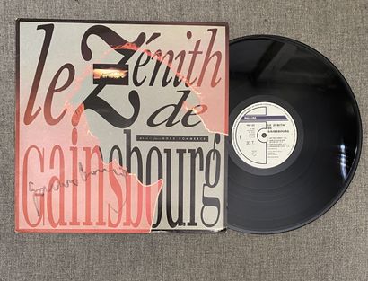 Serge GAINSBOURG Un disque maxi 45T promo - Serge Gainsbourg "Le Zenith"

Signé par...