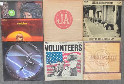 Pop 70's Sept disques 33T - Jefferson Airplane and Co

dont pressages américains

VG...
