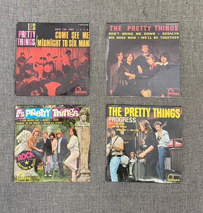 Pop Rock 60's/70's Quatre disques Ep - The Pretty Things

VG à VG+; VG à VG+