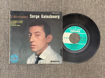 Variété française Un disque Ep - Serge Gainsbourg "L'étonnant"

VG+; VG+