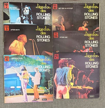 THE ROLLING STONES Six disques 33T - The Rolling Stones, série "l'Age d'or"

VG+...