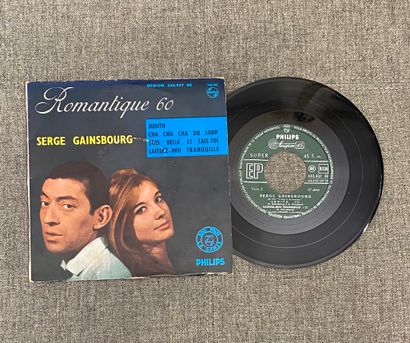 Variété française Un disque Ep - Serge Gainsbourg "Romantique 60"

VG+; EX