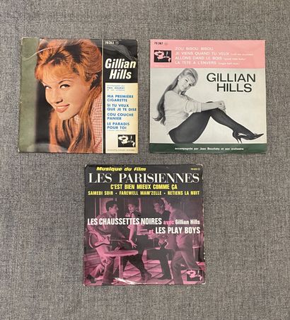 Variété française Trois disques Ep - Gillian Hills

VG à EX; VG+ à EX