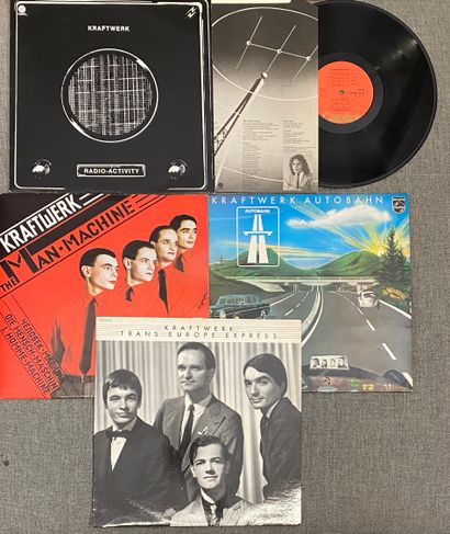 Rock Allemand Quatre disques 33T - Kraftwerk

VG+ à NM; VG+ à NM