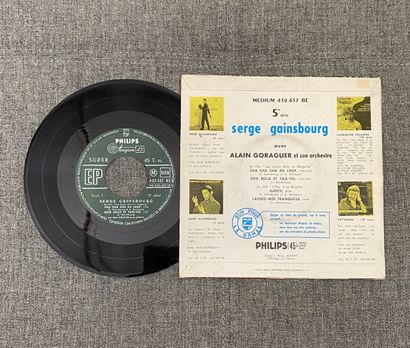 Variété française Un disque Ep - Serge Gainsbourg "Romantique 60"

VG+; EX